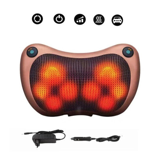 “Massage Pillow for Neck and Shoulder – Shiatsu Deep Tissue Massager with Heat for Pain Relief & Relaxation” - RELUX.STORE