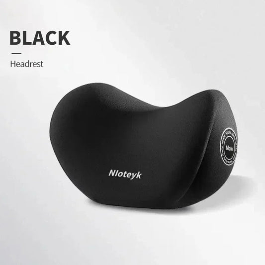 Memory Foam Car Neck Pillow & Lumbar Support Cushion – Universal Ergonomic Car Seat Neck & Waist Cushion, Travel Car Pillow, Back Support for Driving Comfort, Car Accessories - RELUX.STORE