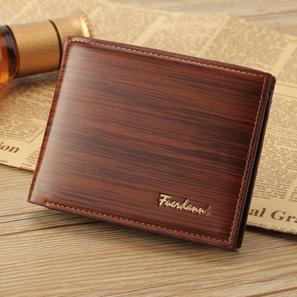 Men’s Bifold Leather Wallet – Credit Card, ID Holder & Billfold Purse, Slim Clutch for Everyday Use - RELUX.STORE