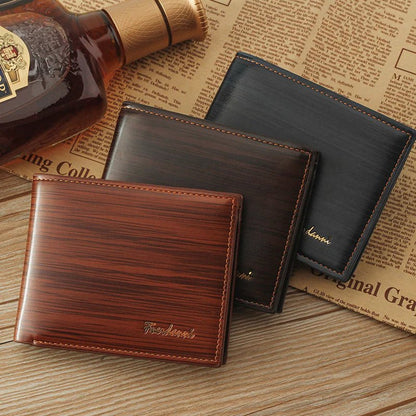 Men’s Bifold Leather Wallet – Credit Card, ID Holder & Billfold Purse, Slim Clutch for Everyday Use - RELUX.STORE