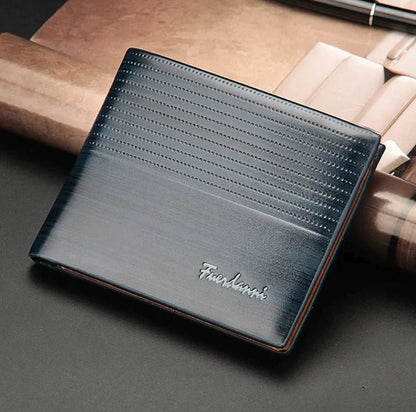 Men’s Bifold Leather Wallet – Credit Card, ID Holder & Billfold Purse, Slim Clutch for Everyday Use - RELUX.STORE