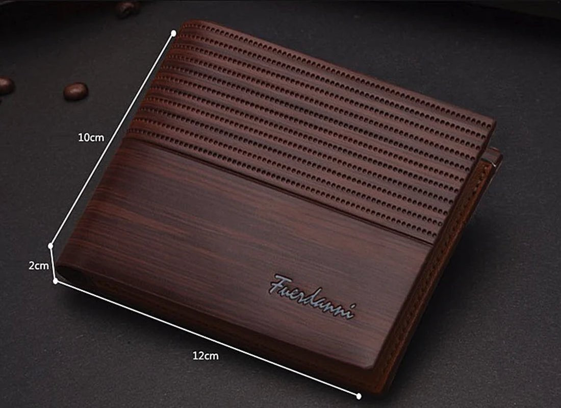 Men’s Bifold Leather Wallet – Credit Card, ID Holder & Billfold Purse, Slim Clutch for Everyday Use - RELUX.STORE