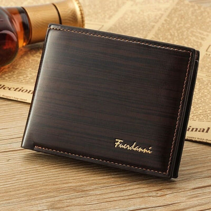 Men’s Bifold Leather Wallet – Credit Card, ID Holder & Billfold Purse, Slim Clutch for Everyday Use - RELUX.STORE