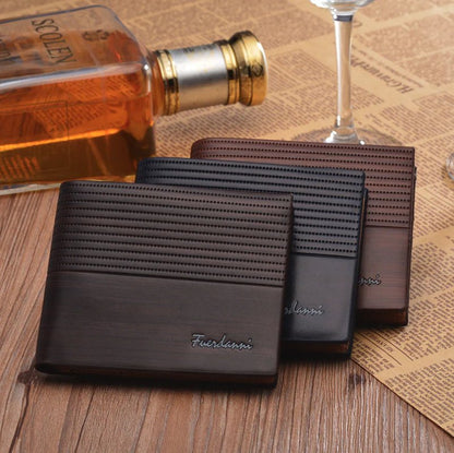 Men’s Bifold Leather Wallet – Credit Card, ID Holder & Billfold Purse, Slim Clutch for Everyday Use - RELUX.STORE