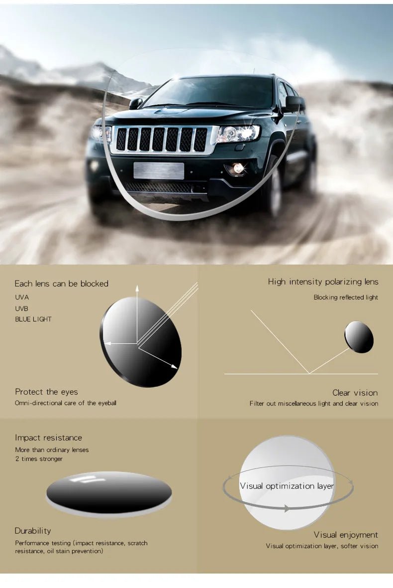 "Men’s Punk Square Sunglasses – Twin - Beam Aviator UV400 Protection, Trendy Fashion Eyewear" - RELUX.STORE