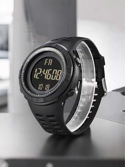 Men's sports watch, outdoor mountaineering and running digital countdown electronic men's watch, student's first choice LED cloc - RELUX.STORE