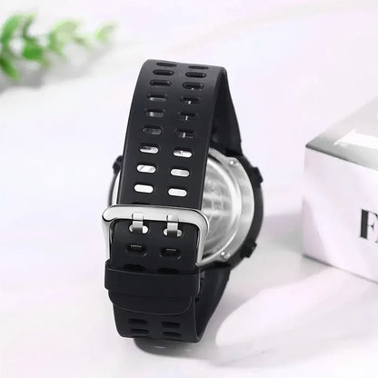Men's sports watch, outdoor mountaineering and running digital countdown electronic men's watch, student's first choice LED cloc - RELUX.STORE