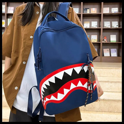Men’s Tactical Shark - Mouth Backpack – Water - Resistant Travel Rucksack & Student Daypack for Hiking, College & Outdoor Adventures - RELUX.STORE