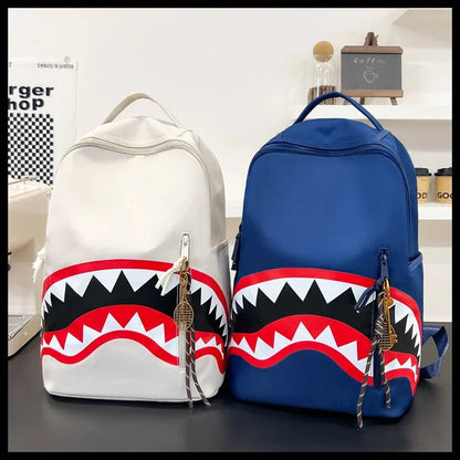 Men’s Tactical Shark - Mouth Backpack – Water - Resistant Travel Rucksack & Student Daypack for Hiking, College & Outdoor Adventures - RELUX.STORE