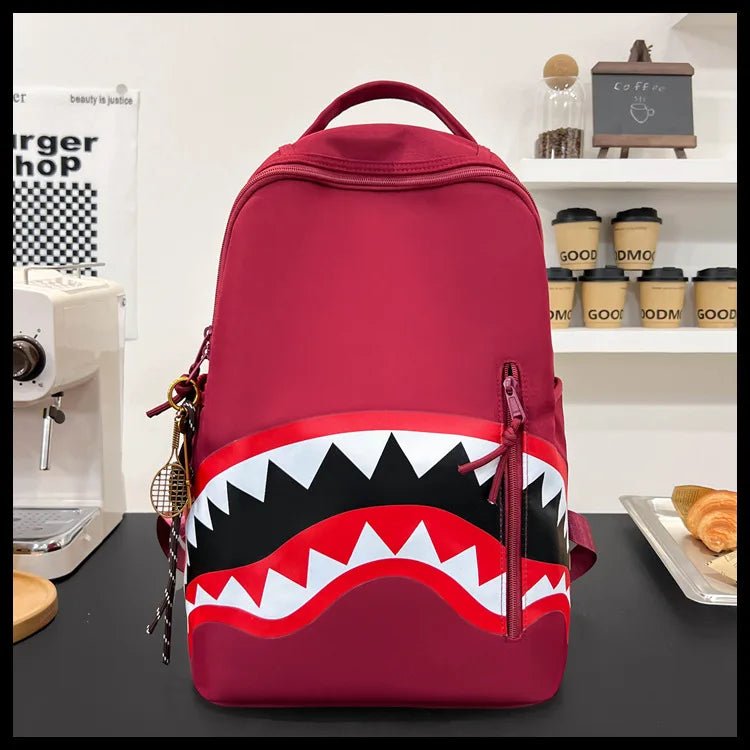 Men’s Tactical Shark - Mouth Backpack – Water - Resistant Travel Rucksack & Student Daypack for Hiking, College & Outdoor Adventures - RELUX.STORE