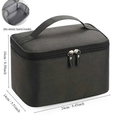 Men’s Toiletry Bag – Double - Layer Large Capacity Travel Cosmetic & Storage Bag | Portable Oxford Cloth Handbag for Business Trips - RELUX.STORE