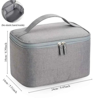 Men’s Toiletry Bag – Double - Layer Large Capacity Travel Cosmetic & Storage Bag | Portable Oxford Cloth Handbag for Business Trips - RELUX.STORE