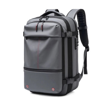 Men’s Travel & Business Backpack – 17” Laptop, Large Capacity School, Expanded Hiking & Vacuum Compression Bag - RELUX.STORE