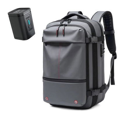 Men’s Travel & Business Backpack – 17” Laptop, Large Capacity School, Expanded Hiking & Vacuum Compression Bag - RELUX.STORE