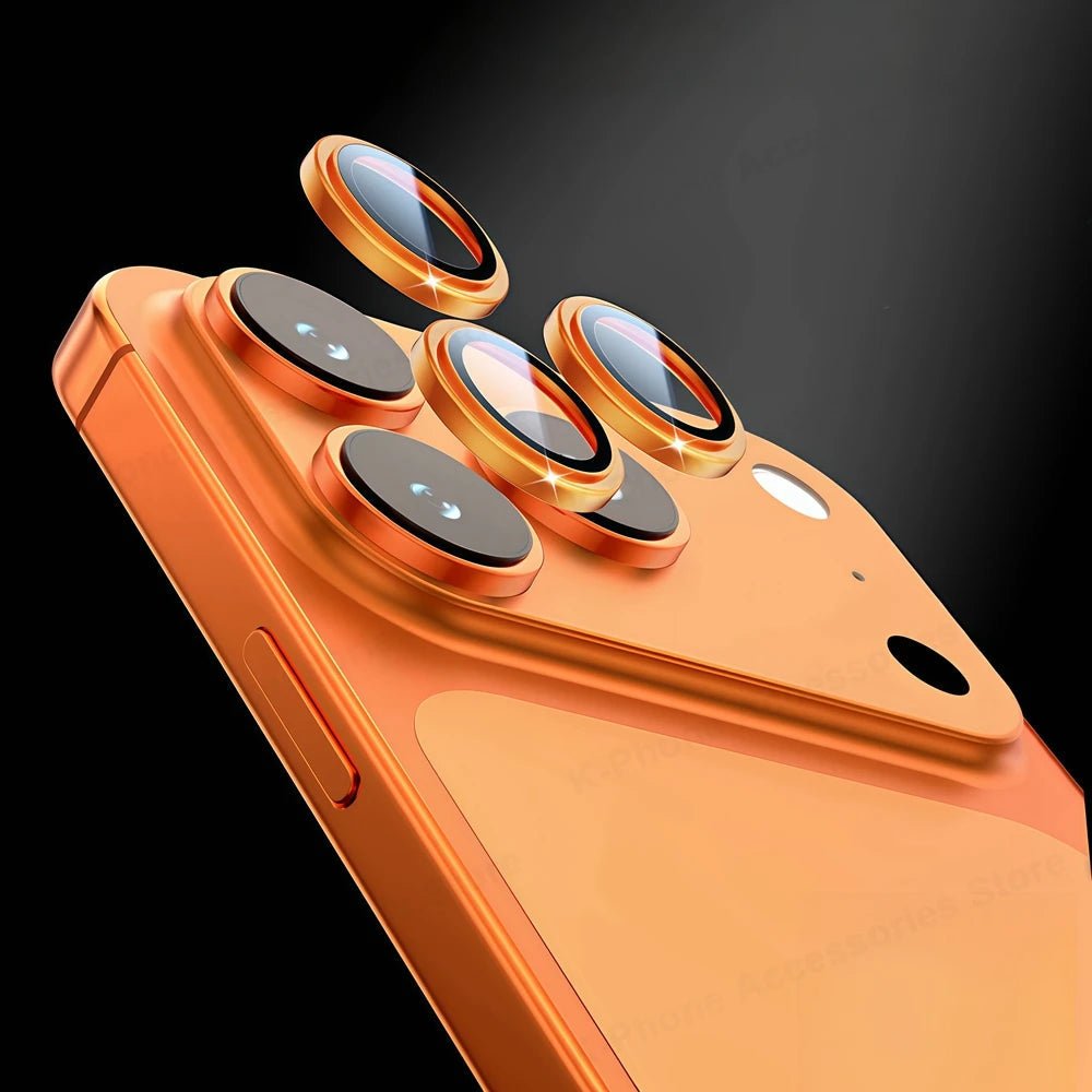 📱 Metal Glass Camera Lens Protector for iPhone 17 Pro / 17 Pro Max – Tempered Glass & Metal Ring Lens Cover ✨ - RELUX.STORE