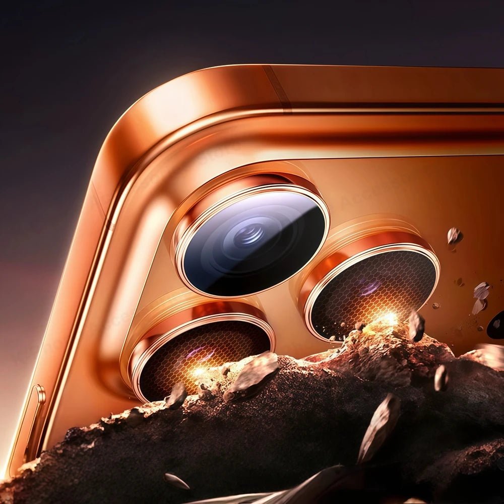 📱 Metal Glass Camera Lens Protector for iPhone 17 Pro / 17 Pro Max – Tempered Glass & Metal Ring Lens Cover ✨ - RELUX.STORE