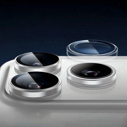 📱 Metal Glass Camera Lens Protector for iPhone 17 Pro / 17 Pro Max – Tempered Glass & Metal Ring Lens Cover ✨ - RELUX.STORE