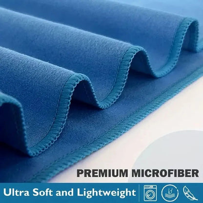 “Microfiber Quick - Dry Sandproof Towel – Lightweight, Compact Travel Towel for Swim, Yoga, Gym, Beach, and Sports” - RELUX.STORE