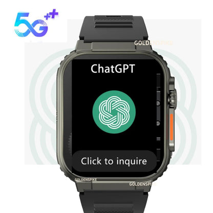 Microwear Ultra Ai3 Smartwatch 5G 180° Rotating Camera Google Play GPS WIFI 2.2inch Amoled HD Display 4G Calling Smartwatch Men - RELUX.STORE