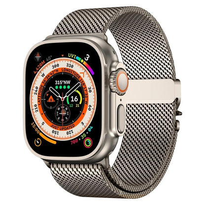 Milanese Loop Strap For Apple Watch Band Ultra 2 49mm 46mm 45mm 44mm 42mm Stainless Steel Metal for iWatch Series 10 9 8 7 6 5 4 - RELUX.STORE