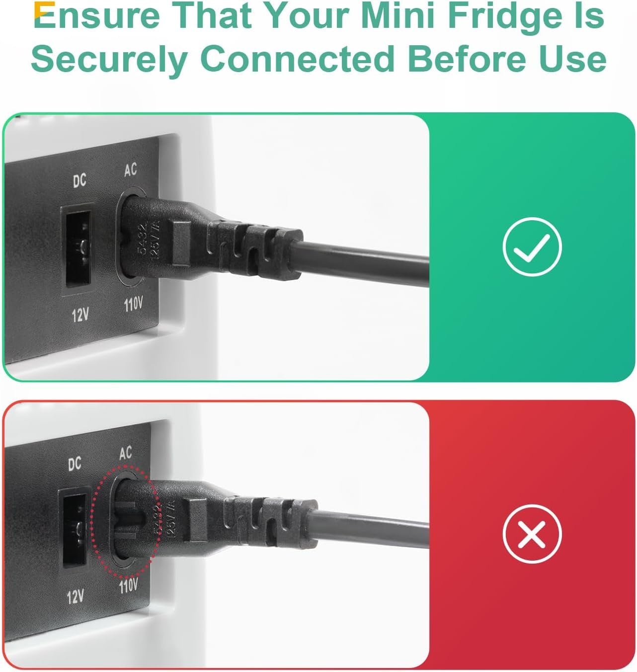 Mini Fridge, 4 Liter/6 Can Portable Cooler and Warmer Personal Refrigerator for Skin Care, Cosmetics, Beverage, Food,Great for Bedroom, Office, Car, Dorm, ETL Listed (White) - RELUX.STORE