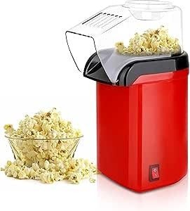 Mini Home Popcorn Maker with Measuring Cup and Removable Lid - RELUX.STORE