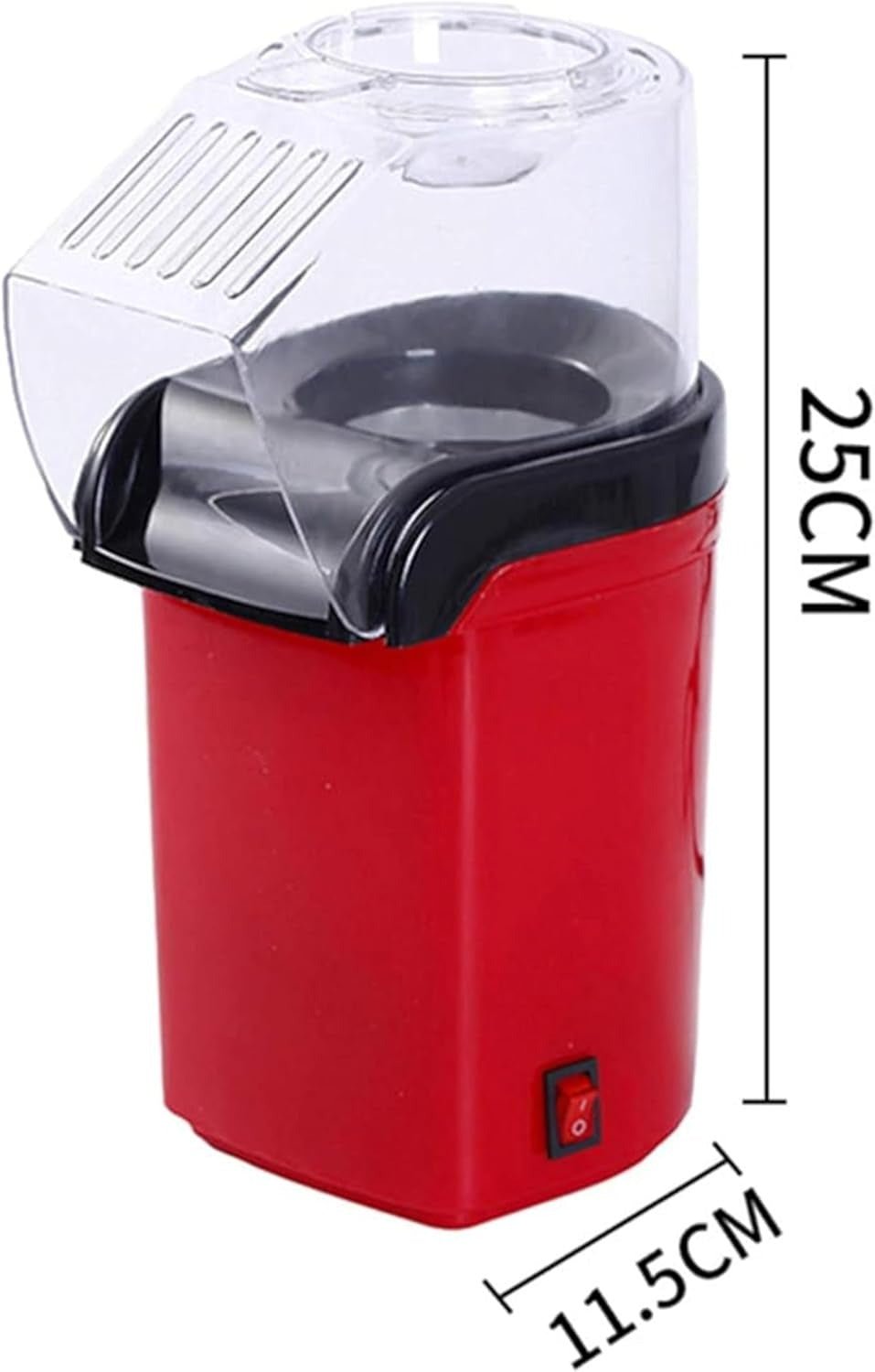 Mini Home Popcorn Maker with Measuring Cup and Removable Lid - RELUX.STORE