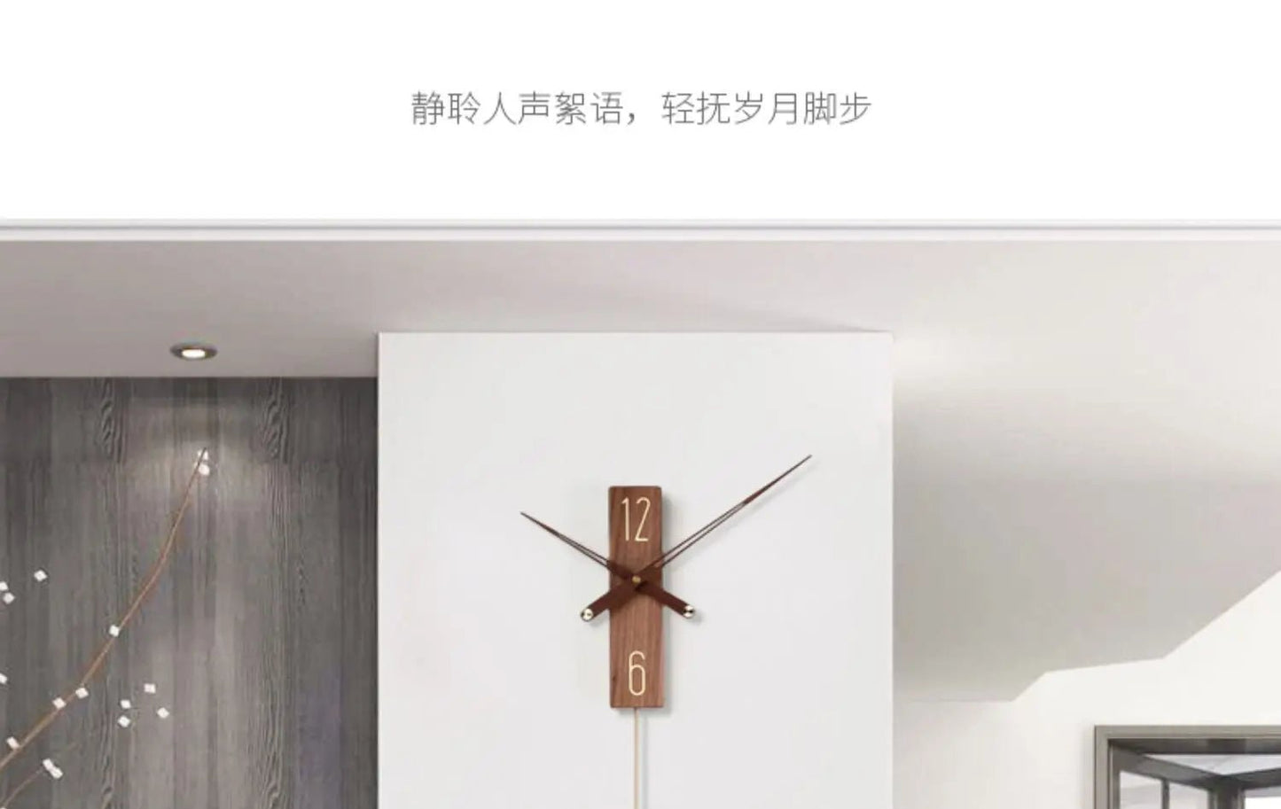 “Minimalist Wall Clock – Modern Simple Home Clock for Living Room & Bedroom Décor” - RELUX.STORE