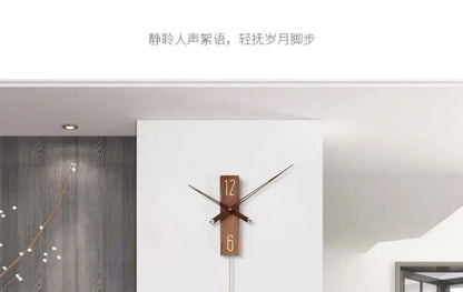 “Minimalist Wall Clock – Modern Simple Home Clock for Living Room & Bedroom Décor” - RELUX.STORE