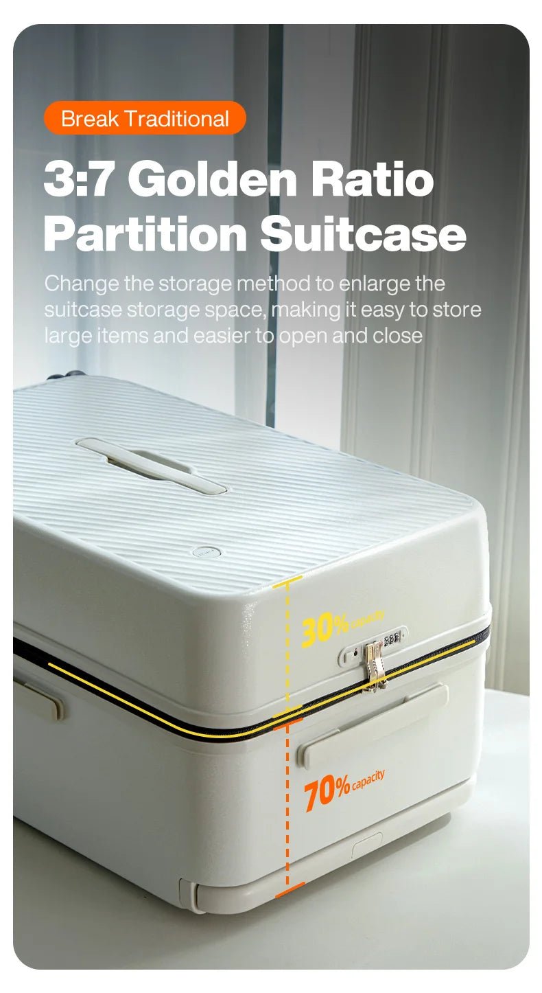 Mixi Large - Capacity Suitcase Trolley Case 26inch Checked in Hardside Rolling Wheels Luggage Wide Handle Travel Suitcases M9276DH - RELUX.STOREMixi Large - Capacity Suitcase Trolley Case 26inch Checked in Hardside Rolling Wheels Luggage Wide Handle Travel Suitcases M9276DH