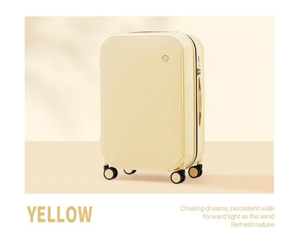 Mixi Patent Design Travel Luggage Women Men Suitcase On Wheels Spinner Trolley Case Bag 18" Carry On 20" 24" Check In 100% PC - RELUX.STOREMixi Patent Design Travel Luggage Women Men Suitcase On Wheels Spinner Trolley Case Bag 18" Carry On 20" 24" Check In 100% PC
