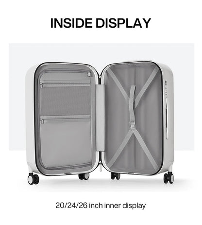 Mixi Patent Design Travel Luggage Women Men Suitcase On Wheels Spinner Trolley Case Bag 18" Carry On 20" 24" Check In 100% PC - RELUX.STOREMixi Patent Design Travel Luggage Women Men Suitcase On Wheels Spinner Trolley Case Bag 18" Carry On 20" 24" Check In 100% PC