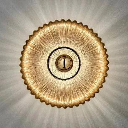 “Modern Glass Wall Lamp – Indoor Wall Sconce for Bedroom, Living Room, Corridor & Bedside Ambiance” - RELUX.STORE