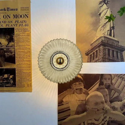 “Modern Glass Wall Lamp – Indoor Wall Sconce for Bedroom, Living Room, Corridor & Bedside Ambiance” - RELUX.STORE