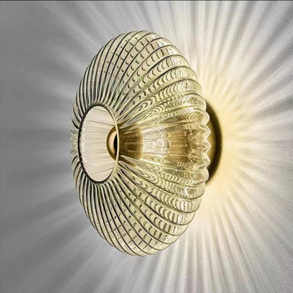 “Modern Glass Wall Lamp – Indoor Wall Sconce for Bedroom, Living Room, Corridor & Bedside Ambiance” - RELUX.STORE