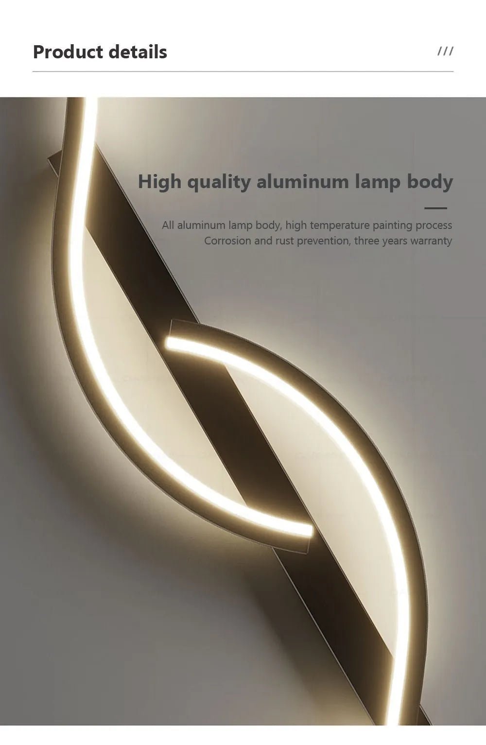 Modern LED Wall Lamp Minimalist Led Light Bedroom Bedside Long Strip Wall Sconces Living Room Sofa Home Indoor Lighting Fixture - RELUX.STORE