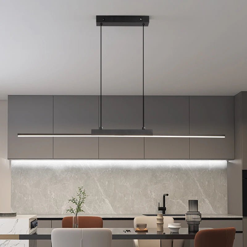 💡 "Modern Pendant Lights – Minimalist Dining Room & Kitchen Chandelier, Long LED Hanging Lamp for Living Room, Home Décor & Ambient Lighting" - RELUX.STORE