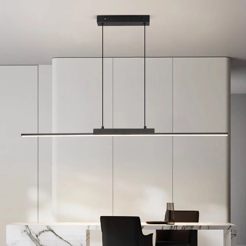 💡 "Modern Pendant Lights – Minimalist Dining Room & Kitchen Chandelier, Long LED Hanging Lamp for Living Room, Home Décor & Ambient Lighting" - RELUX.STORE