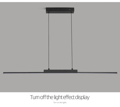 💡 "Modern Pendant Lights – Minimalist Dining Room & Kitchen Chandelier, Long LED Hanging Lamp for Living Room, Home Décor & Ambient Lighting" - RELUX.STORE