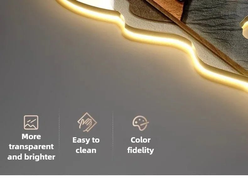 Modern wall clock in living room stylish large living room clock light design mechanism Nordic bedroom with silent decoration - RELUX.STORE