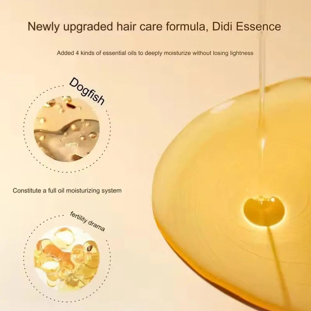 Moroccan Argan Oil Hair Serum Lightweight Hair Oil Mist For Split Ends, Frizzy Hair And Flyaways, Hair Oil Repair - Gloss Shine - RELUX.STORE