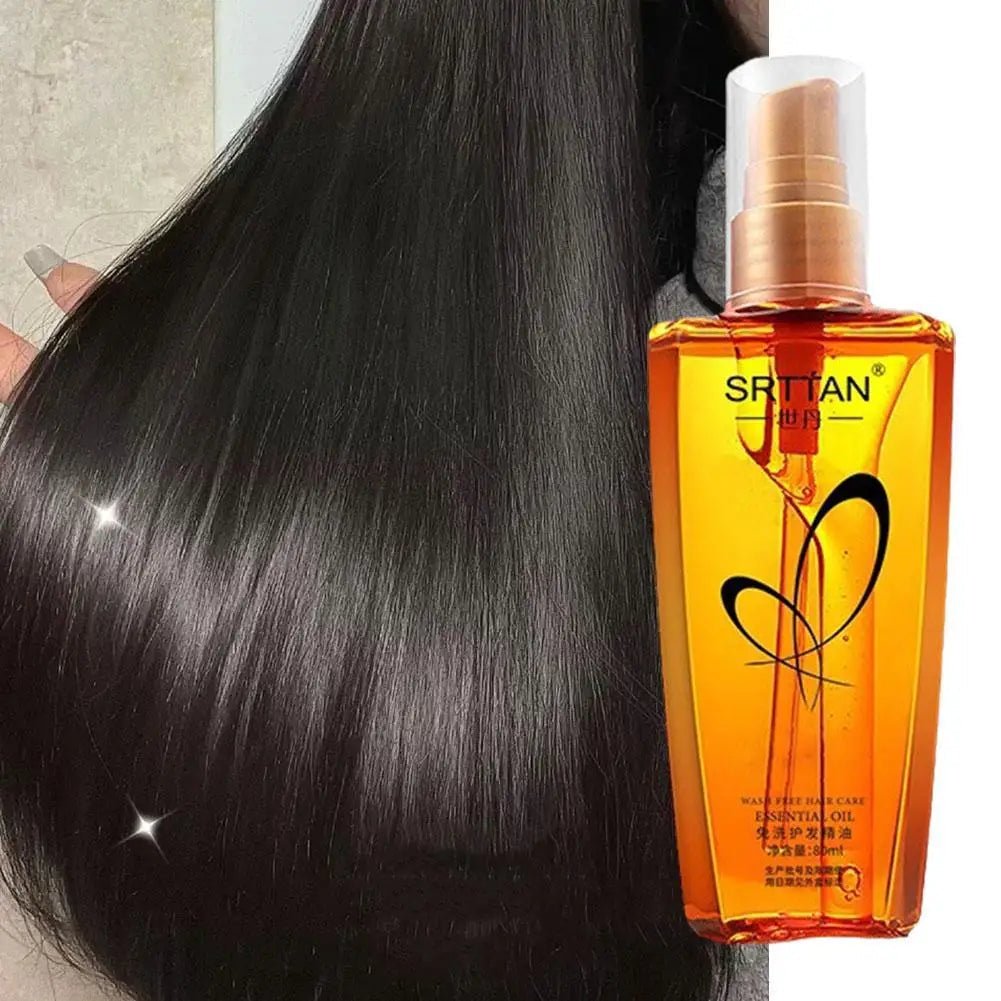 Moroccan Argan Oil Hair Serum Lightweight Hair Oil Mist For Split Ends, Frizzy Hair And Flyaways, Hair Oil Repair - Gloss Shine - RELUX.STORE