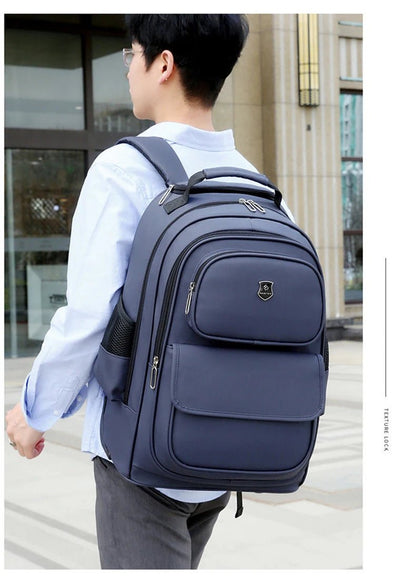 Multi - functional fashion trolley travel bag pull rod large capacity backpack with wheel outdoor leisure suitcase student luggage - RELUX.STOREMulti - functional fashion trolley travel bag pull rod large capacity backpack with wheel outdoor leisure suitcase student luggage