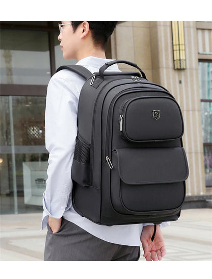 Multi - functional fashion trolley travel bag pull rod large capacity backpack with wheel outdoor leisure suitcase student luggage - RELUX.STOREMulti - functional fashion trolley travel bag pull rod large capacity backpack with wheel outdoor leisure suitcase student luggage