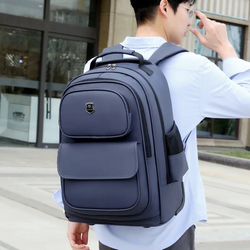 Multi - functional fashion trolley travel bag pull rod large capacity backpack with wheel outdoor leisure suitcase student luggage - RELUX.STOREMulti - functional fashion trolley travel bag pull rod large capacity backpack with wheel outdoor leisure suitcase student luggage