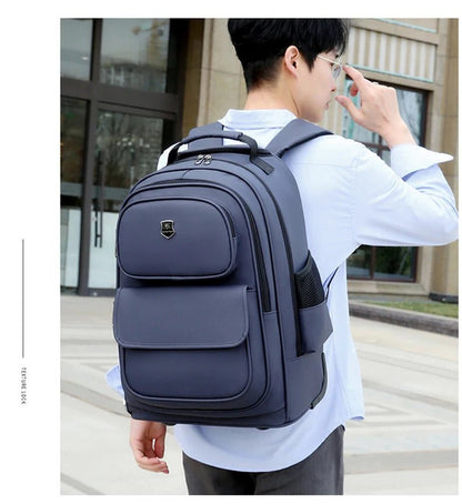 Multi - functional fashion trolley travel bag pull rod large capacity backpack with wheel outdoor leisure suitcase student luggage - RELUX.STOREMulti - functional fashion trolley travel bag pull rod large capacity backpack with wheel outdoor leisure suitcase student luggage
