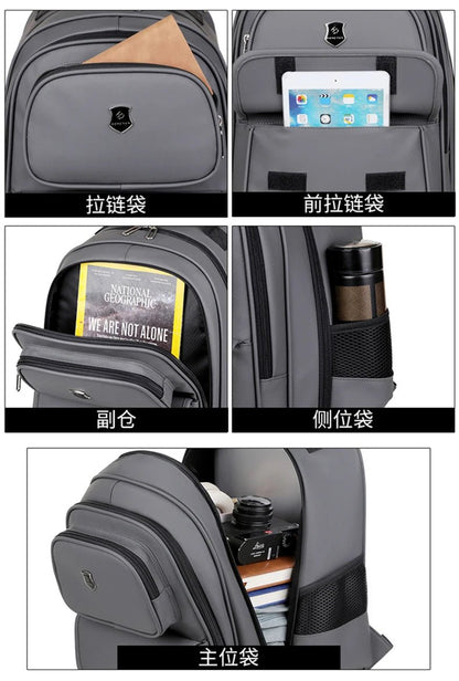 Multi - functional fashion trolley travel bag pull rod large capacity backpack with wheel outdoor leisure suitcase student luggage - RELUX.STOREMulti - functional fashion trolley travel bag pull rod large capacity backpack with wheel outdoor leisure suitcase student luggage