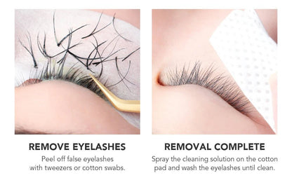 NATUHANA Eyelash Glue Remover Quick Unloading Adhesive Professional Cream Remover for Eyeslashes de pestaña Makeup Tools - RELUX.STORE