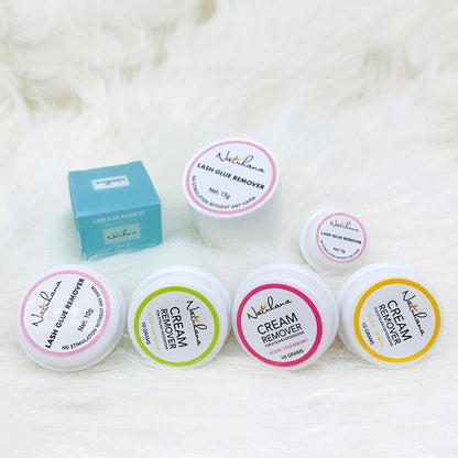 NATUHANA Eyelash Glue Remover Quick Unloading Adhesive Professional Cream Remover for Eyeslashes de pestaña Makeup Tools - RELUX.STORE