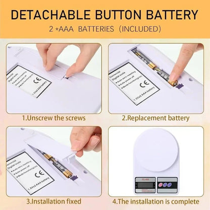 New Arrival Food Scale Digital Electronic Kitchen Weighing Kitchen Scale for Baking Food Scale Household Kitchen Baking Tools - RELUX.STORE